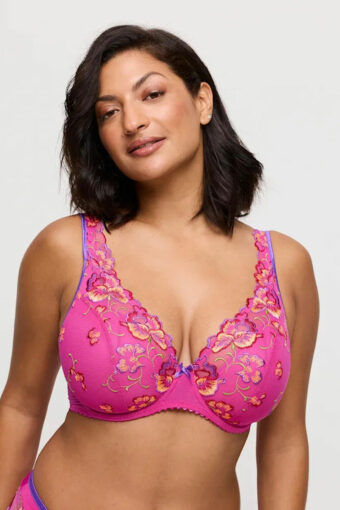 Biustonosz Prima Donna Devdaha Very Berry Half Padded Plunge Bra 0163442