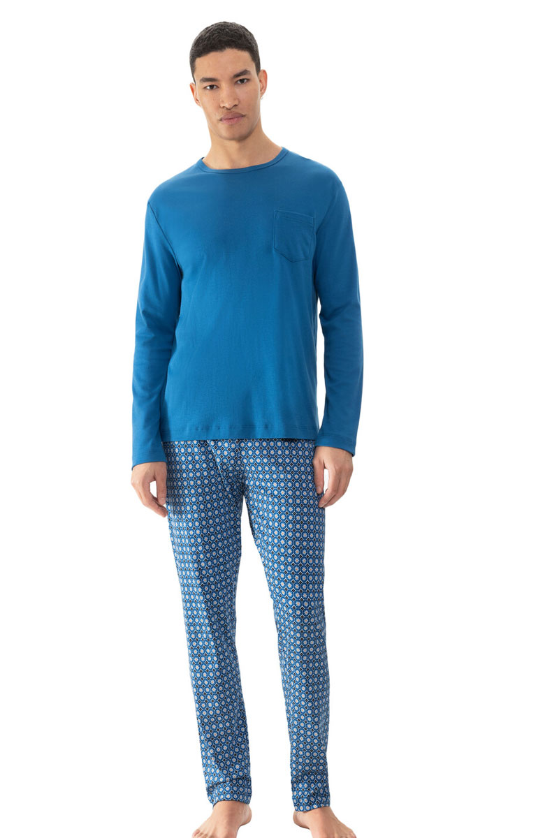 Piżama męska Mey Men Pyjamas Blue 2240035