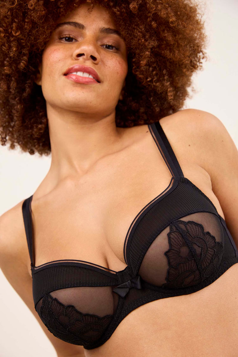 Biustonosz Lejaby Elixir Intuition Plus Size 3 Parts Underwired Balcony Bra E12432
