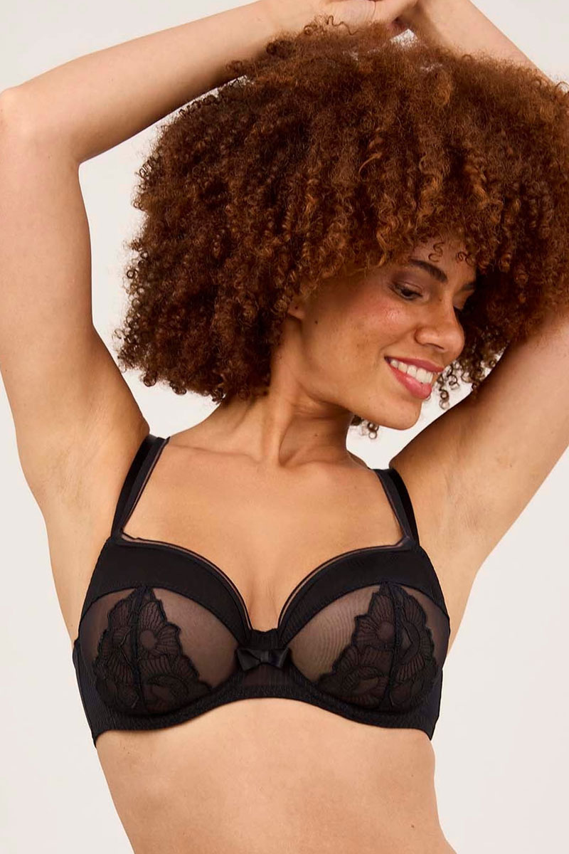 Biustonosz Lejaby Elixir Intuition Plus Size 3 Parts Underwired Balcony Bra E12432