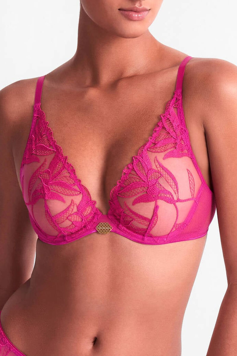 Biustonosz Aubade Sweet Euphoria Plunge Triangle Bra 6BF12