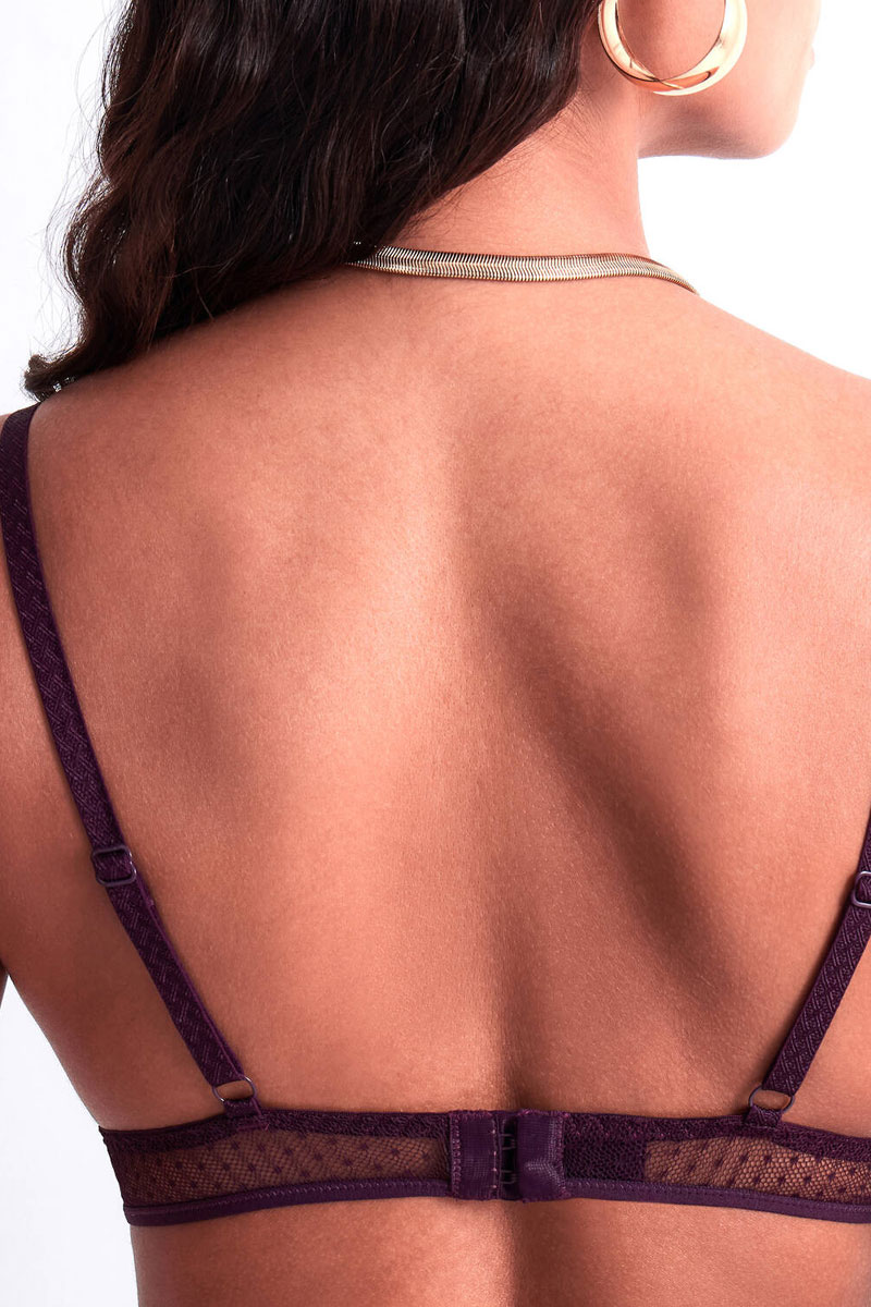 Biustonosz Aubade Mystery of Love Wireless Triangle Bralette Bra 6A10B - obrazek 6