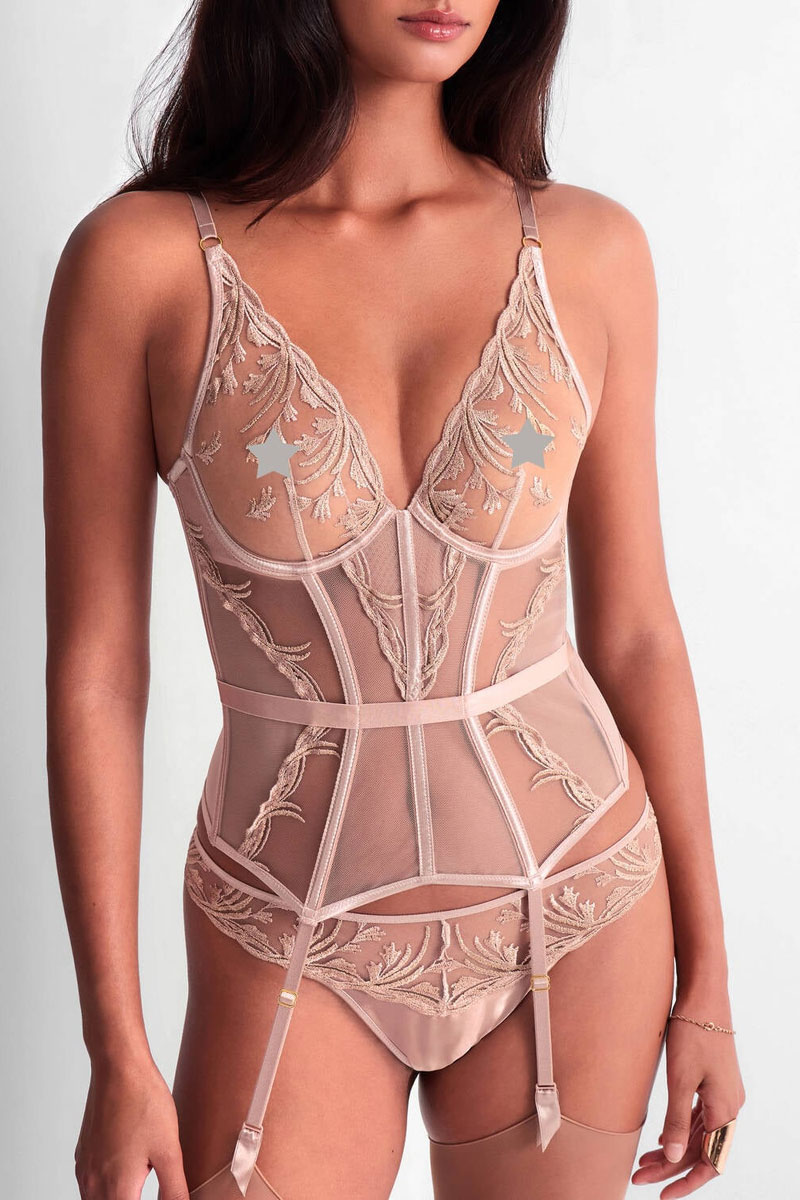 Półgorset Aubade Cosmic Romance Basque 6D92