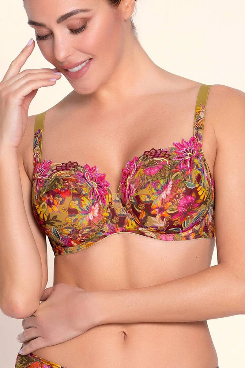 Biustonosz Lise Charmel Danse des Fleurs Underwired Balcony Bra Plus Size BCJ 3037