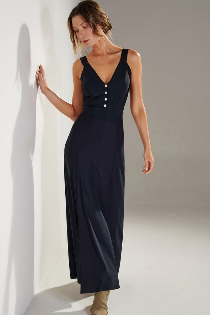 Sukienka Pain De Sucre Ralia Black Long Dress