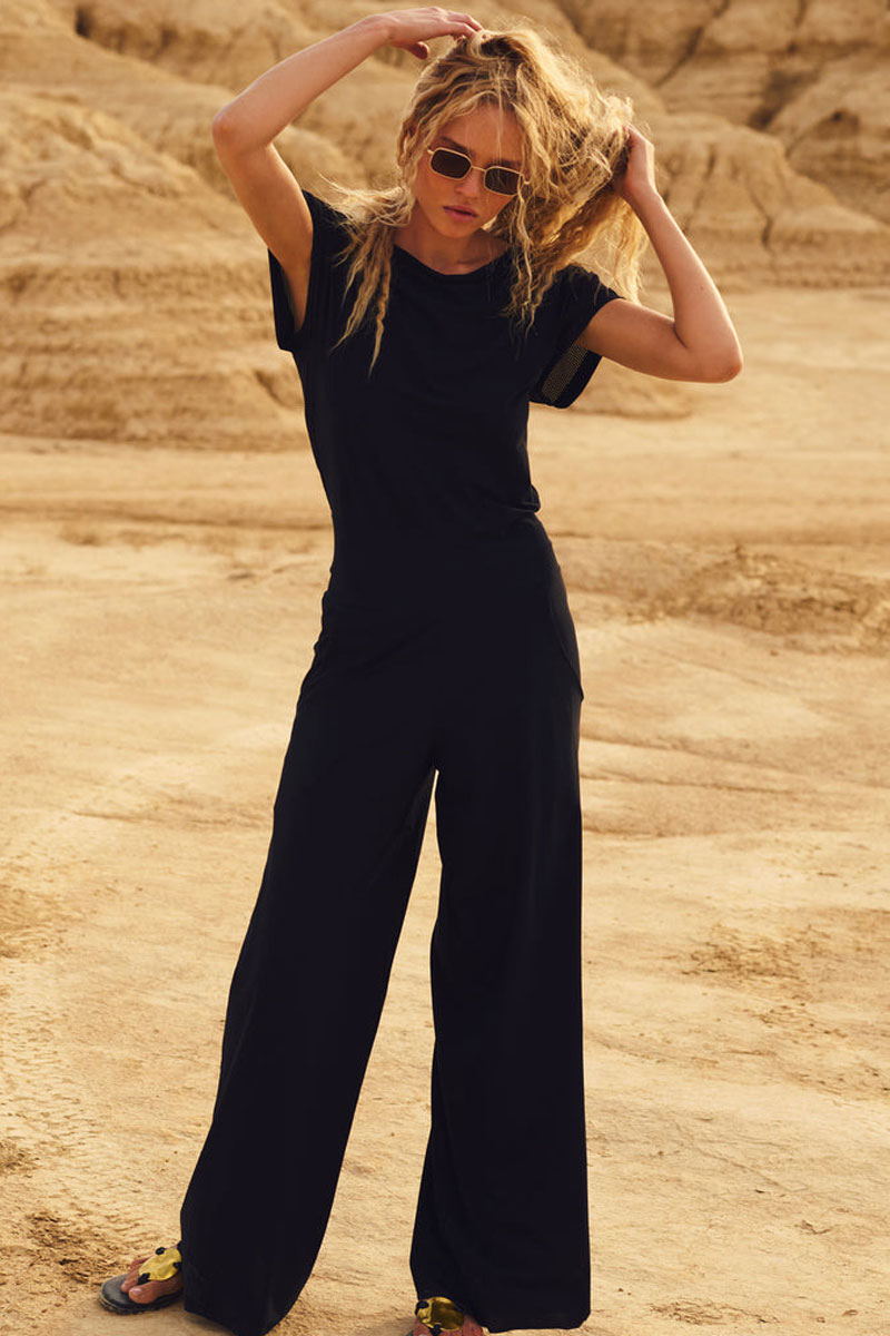 Kombinezon Pain De Sucre Jumpsuit Cleane Black