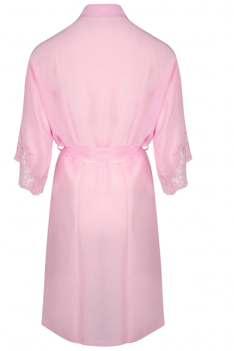 Szlafrok Lise Charmel Deesse en Glam Aurore Silk Negligee ALH 2615 - obrazek 4