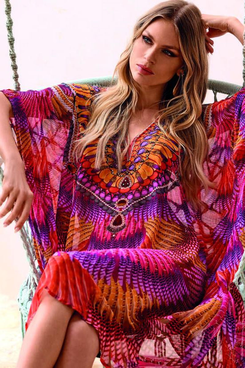 Tunika letnia Iconique Fuego Summer Poncho IC26-120