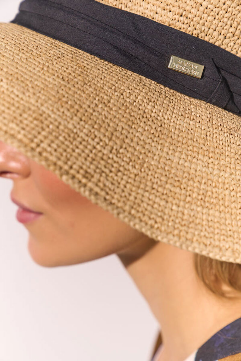 Kapelusz Maryan Mehlhorn Women Rafia Hat M6716