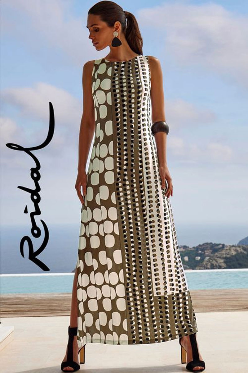 Sukienka letnia Roidal Lotti Summer Viscose Long Dress 634/02