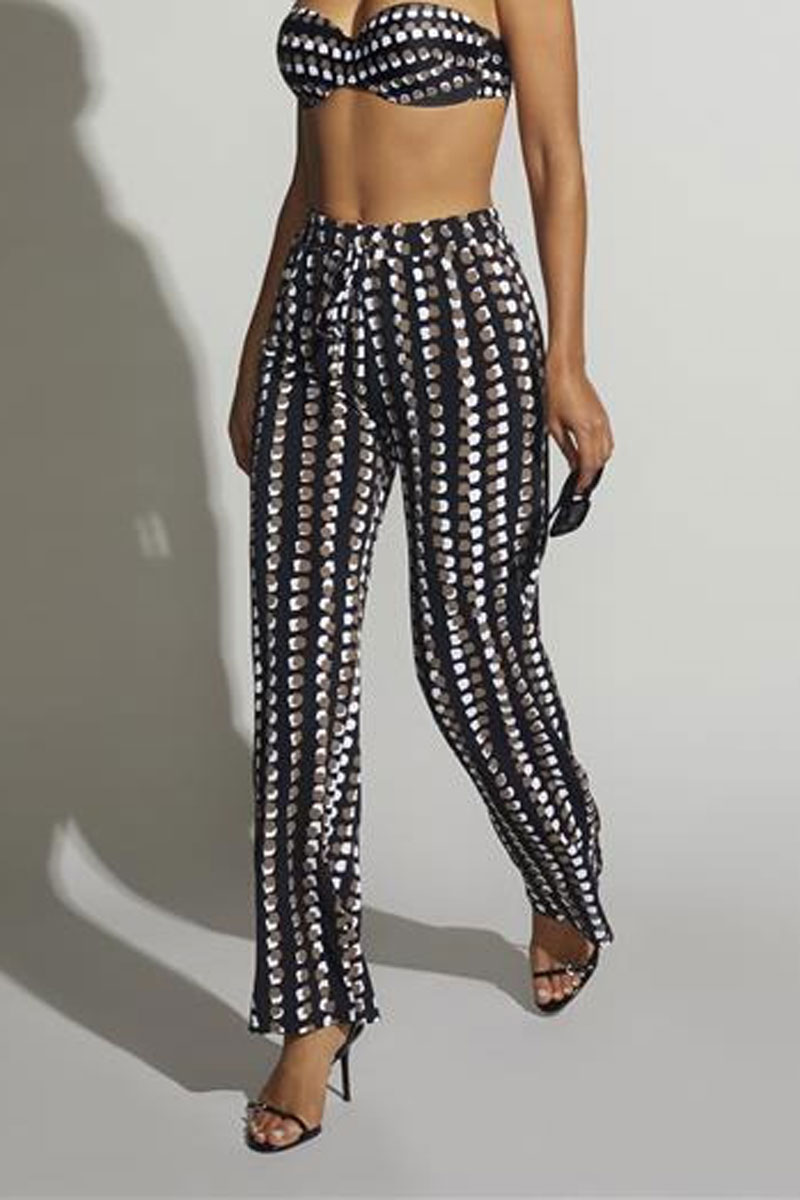 Spodnie letnie Roidal Karai Pantalon Viscose 680/02