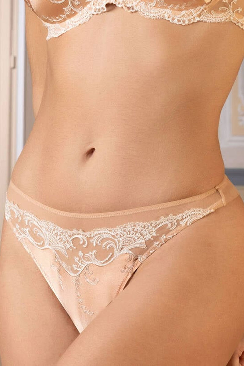 Majtki Lise Charmel Splendeur Soie Peche String Tanga ACC 0080