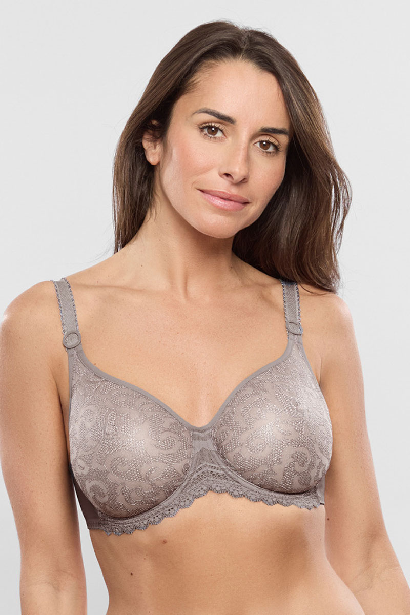 Biustonosz Empreinte Leia Platine Seamless Underwired Seamless Balcony Bra 07224