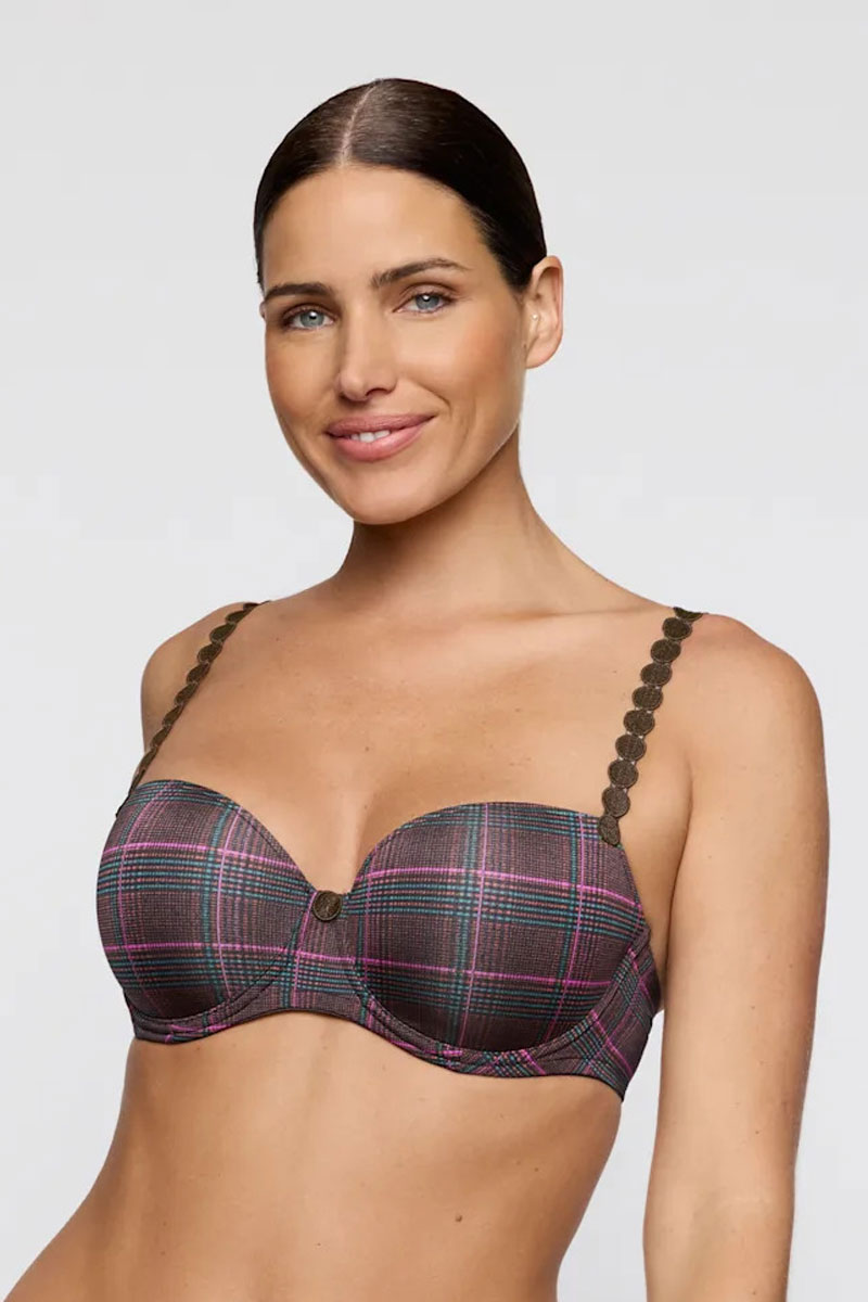 Biustonosz Marie Jo Tom Wenge Underwired Padded Balcony Bra 0120829