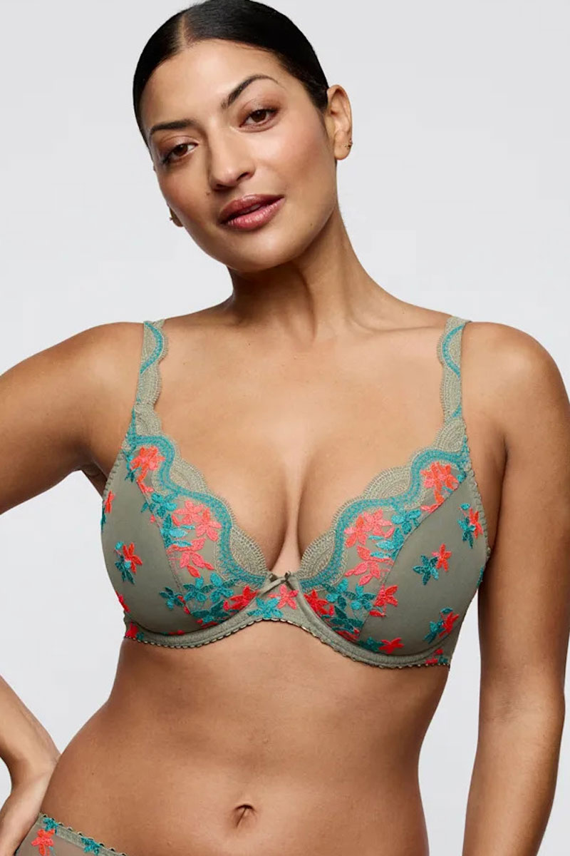 Biustonosz Prima Donna Cala Luna Botanique Half Padded Plunge Bra 0163542