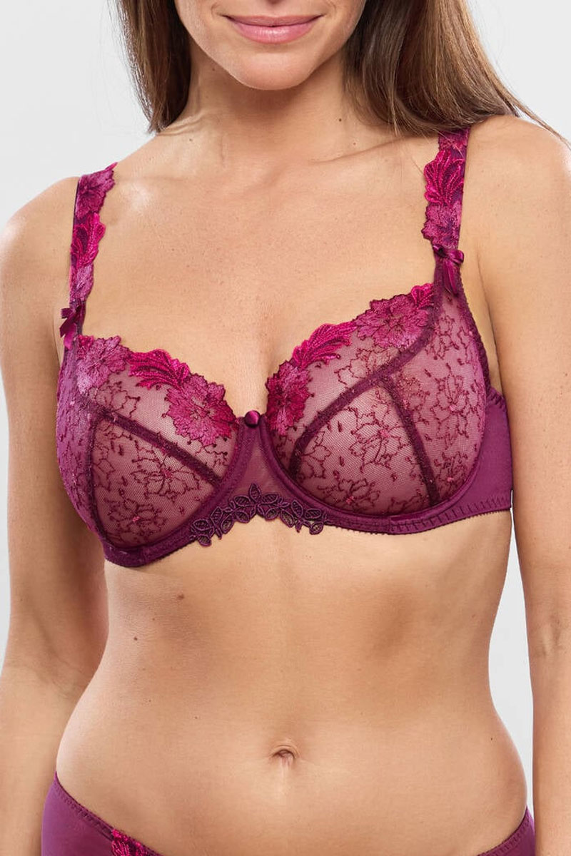 Biustonosz Empreinte Clea Underwired Low-Neck Balcony Bra 08237