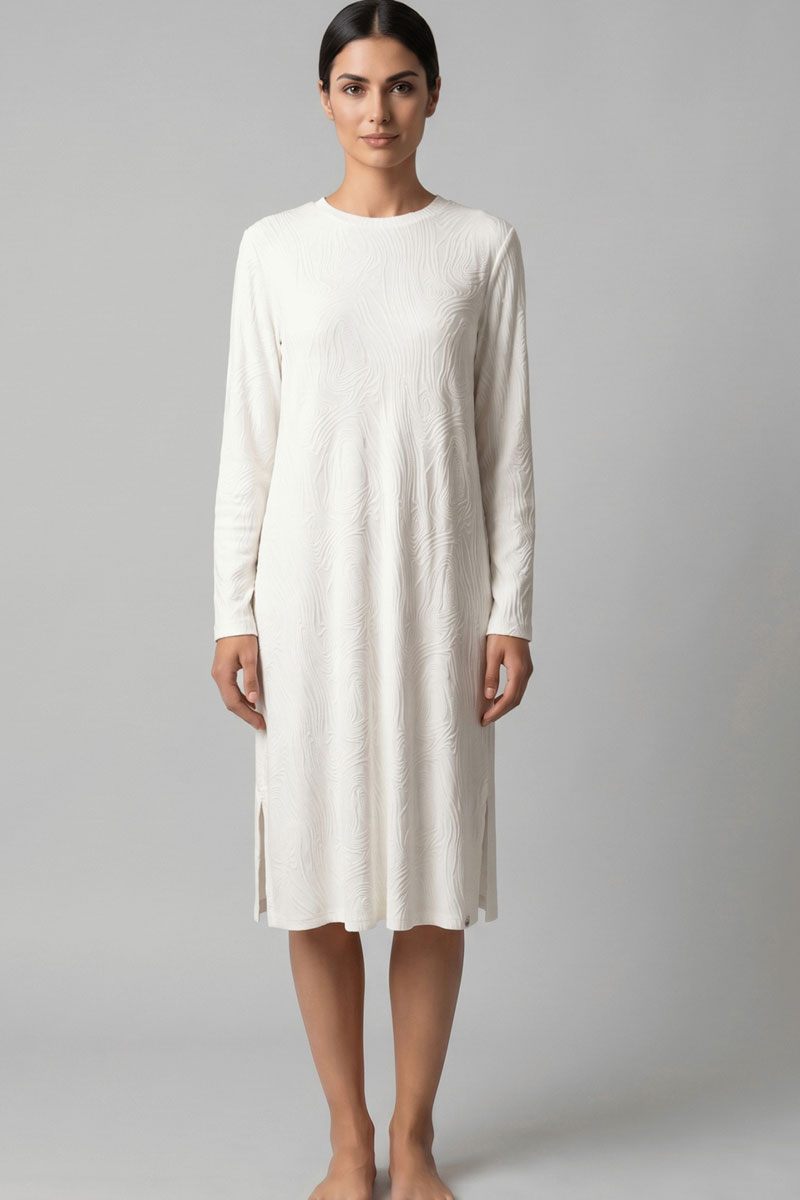 Koszulka nocna Feraud Moire Look Viscose Modal Nightdress 3261275
