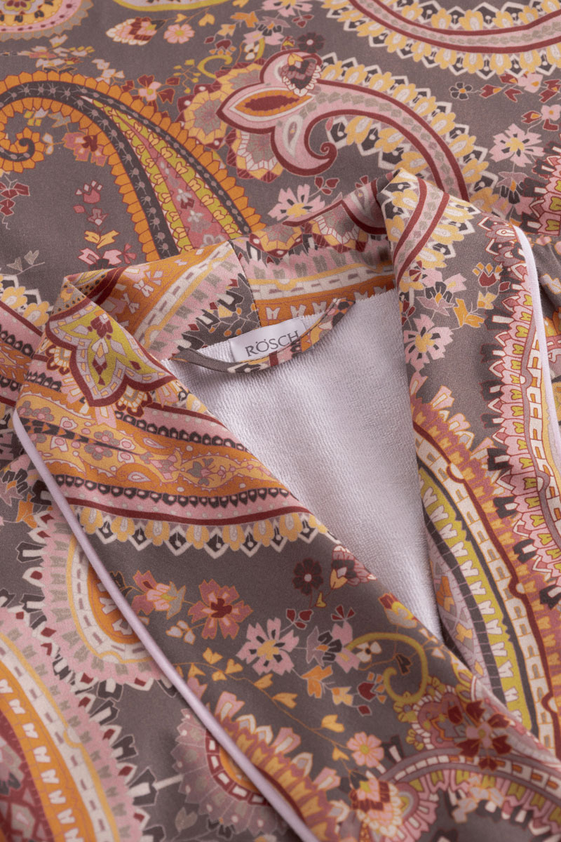 Szlafrok Rosch Casual Chic Paisley Cotton Long Robe 1263525