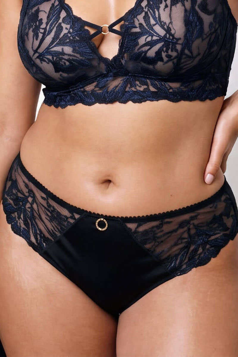 Majtki Chantelle Illusion Tai Maxi Brief C1B4C5