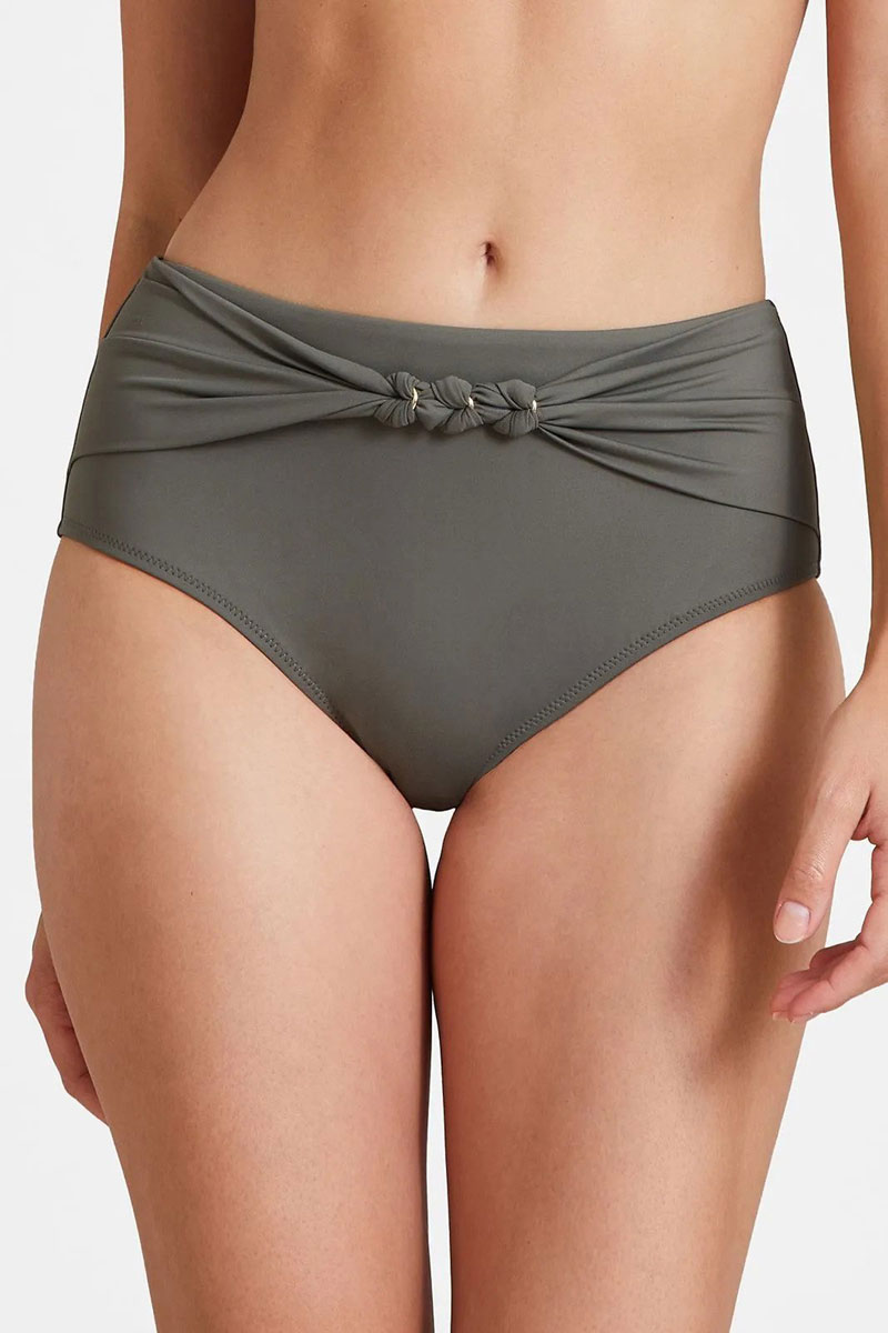 Strój kąpielowy Aubade Ocean Cruise Kaki Padded Push Up Bikini Set IR08/IR24