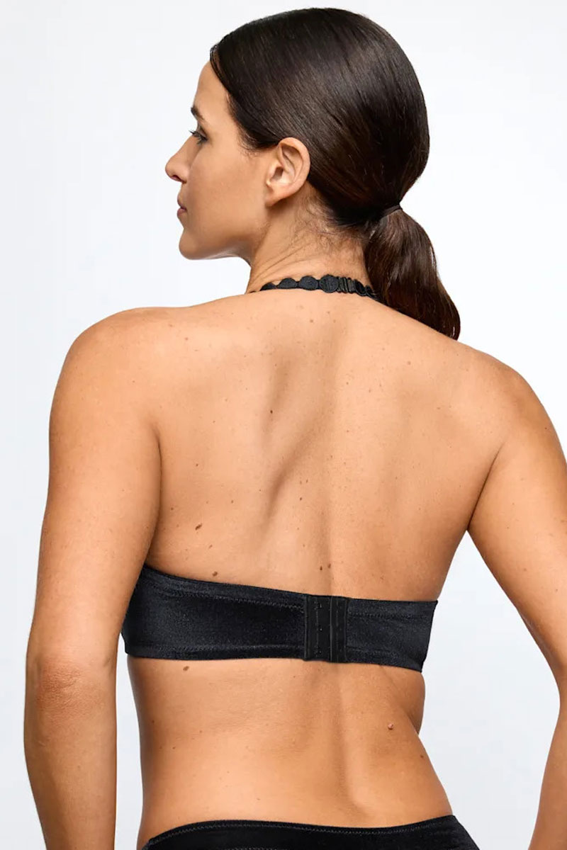 Biustonosz Marie Jo Tom Black Velvet Padded Heart Shape Bra 0120826